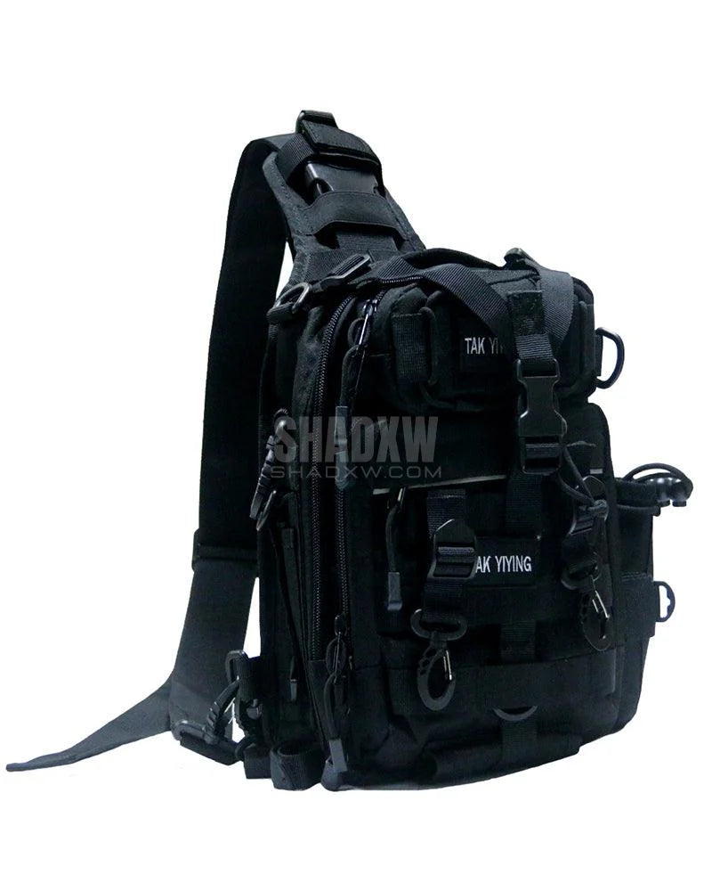 sling bag,mens sling bag,mens sling bag,crossbody sling bag,chest sling bag,tactical sling bag,sling bag for men,best sling bag,sling backpack,hiking backpack,hunting backpack,tactical backpack,black sling bag,black backpack,men's backpack,techwear,tech wear,affordable techwear,techwear fashion,Japanese techwear,urban streetwear