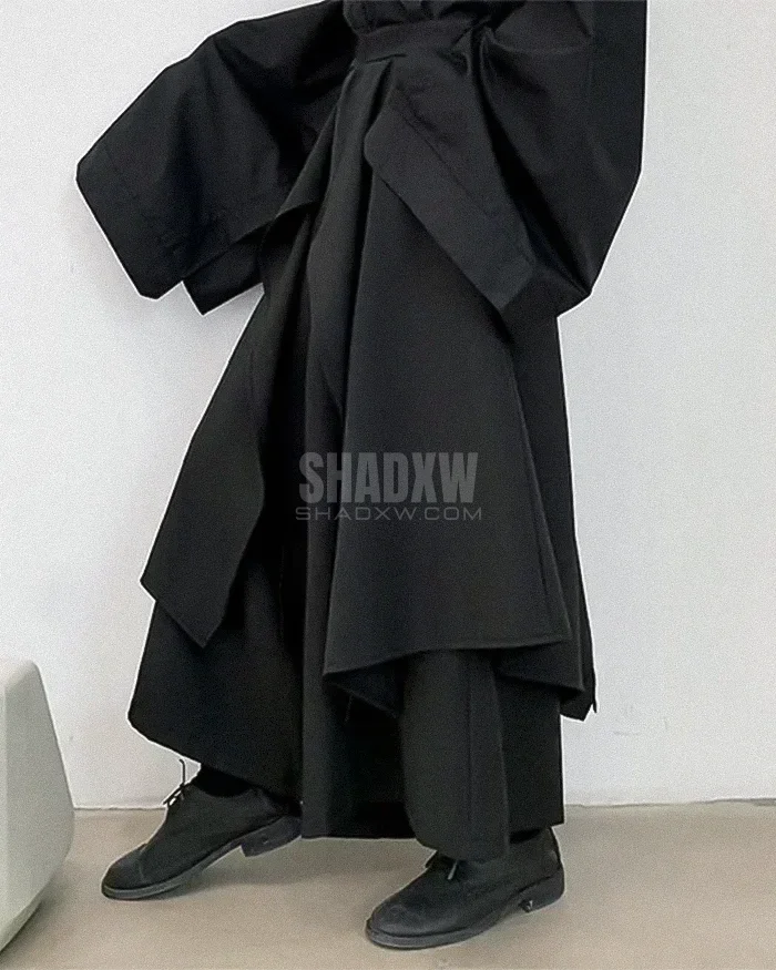 Pleated Hakama Pants