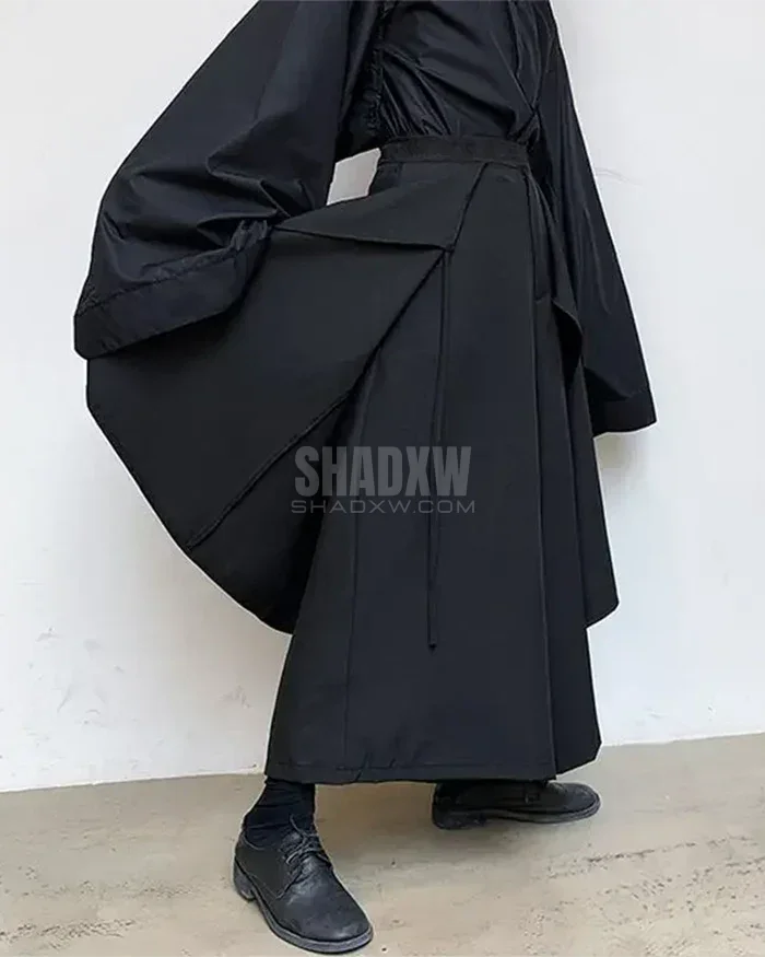 Pleated Hakama Pants