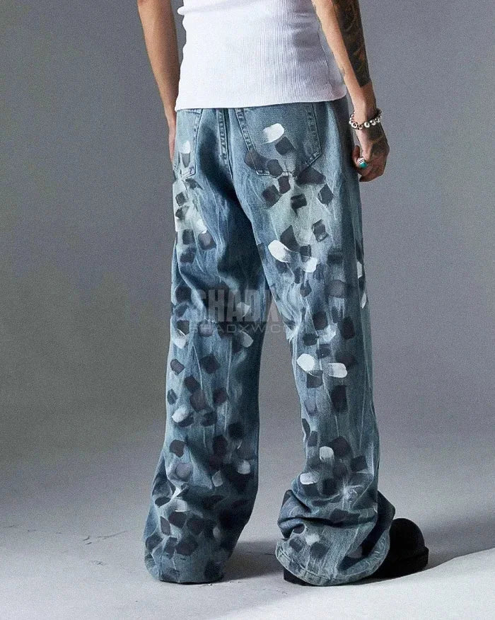 Printed Jeans Y2K