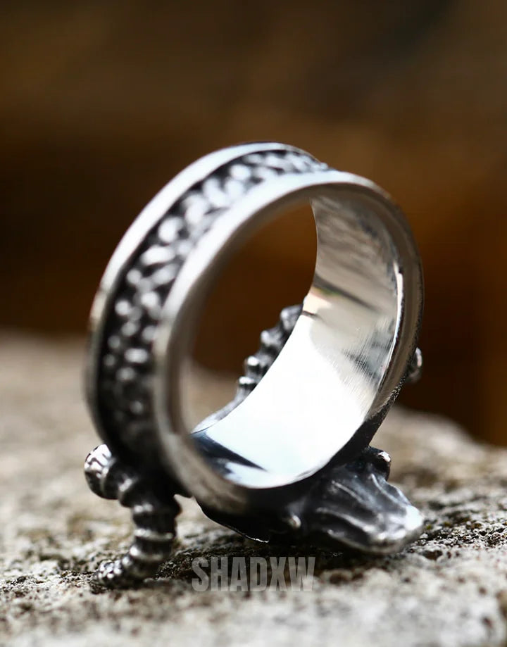 Ram Skull Ring