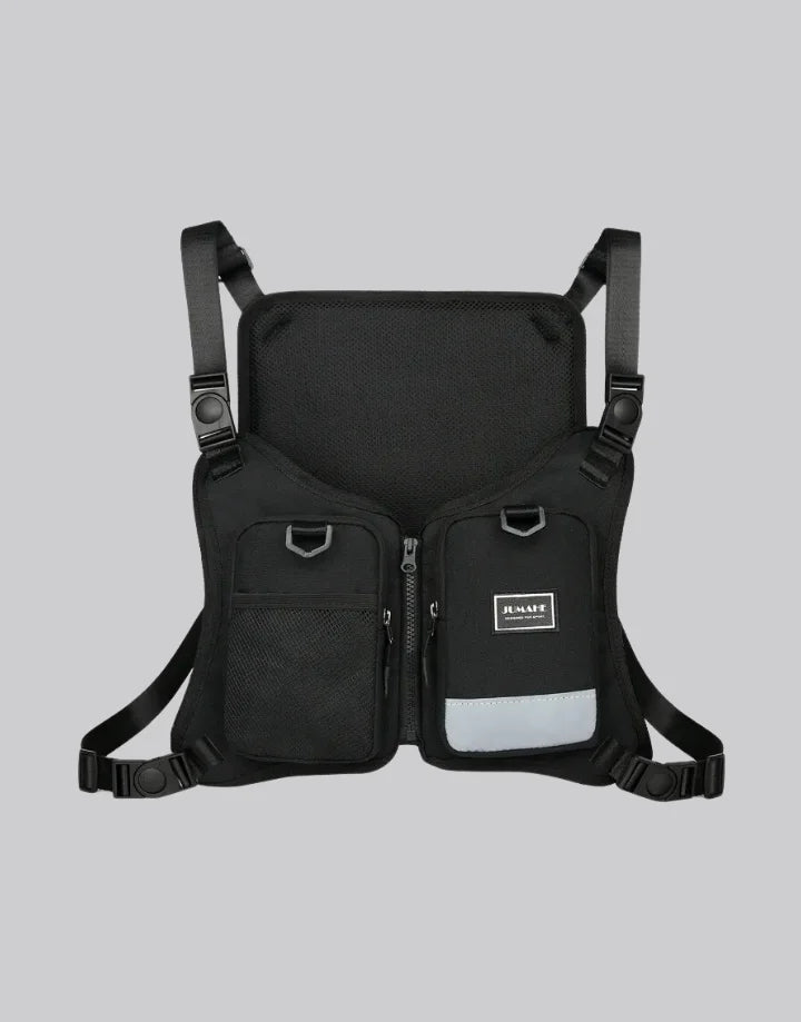 Reflective Chest Bag | Techwear