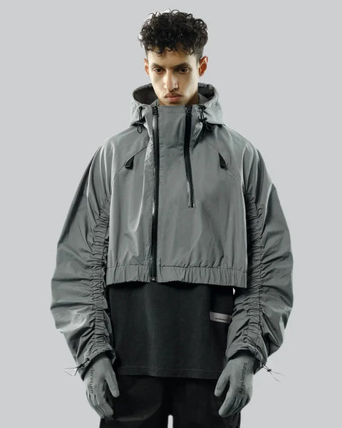 Cthy eVent TECH Hooded Jacket Men's S Charcoal Nylon