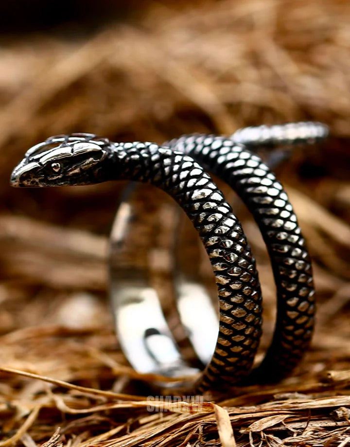 Silver Snake Ring