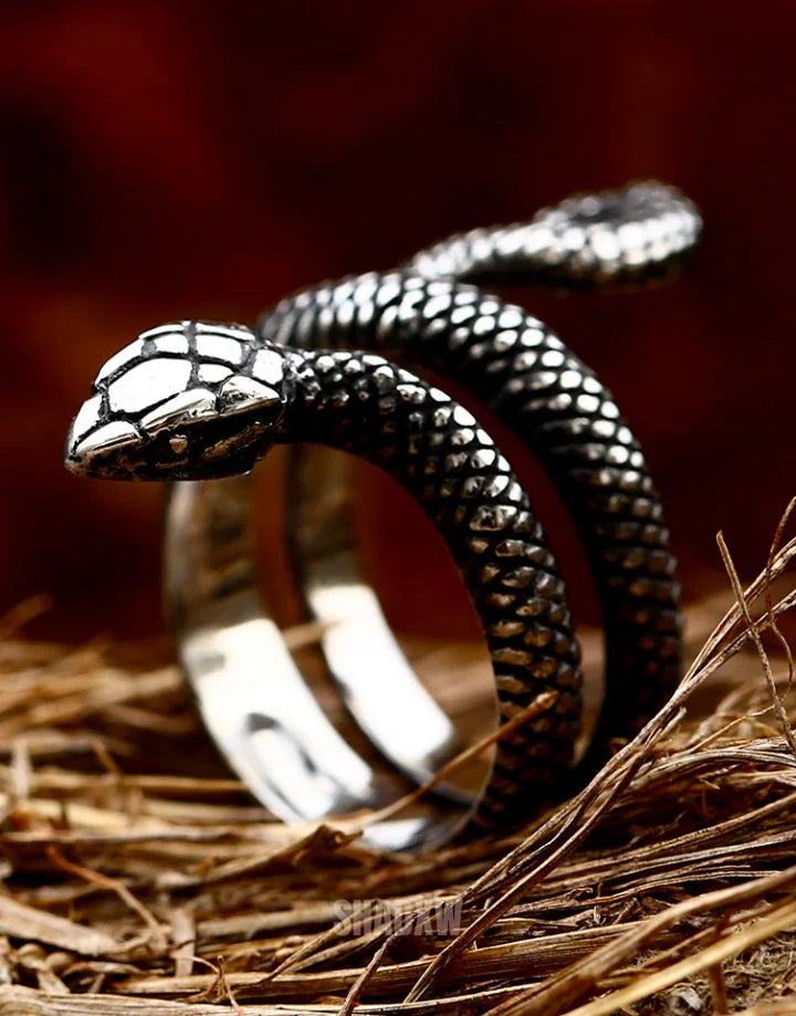 Silver Snake Ring