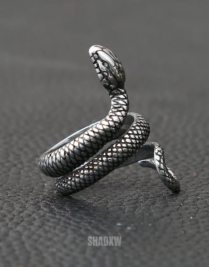 Silver Snake Ring