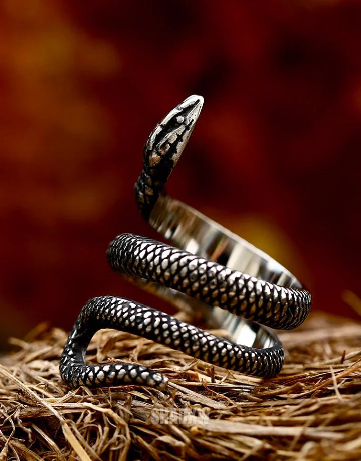 Silver Snake Ring