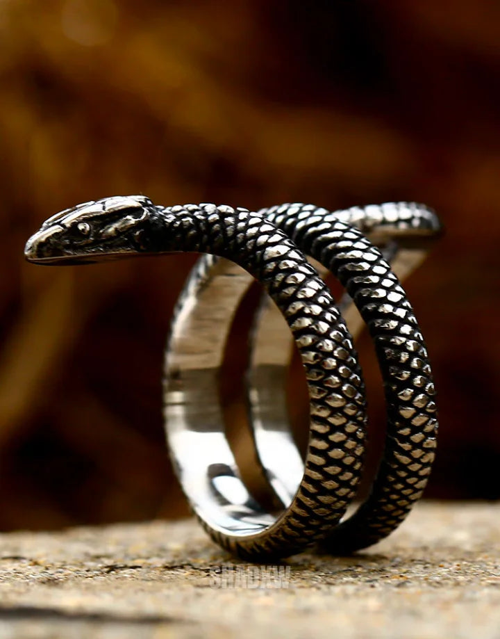 Silver Snake Ring