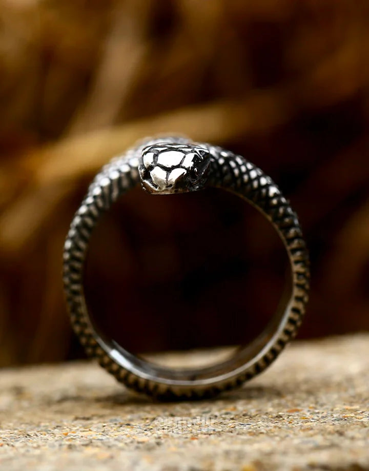 Silver Snake Ring