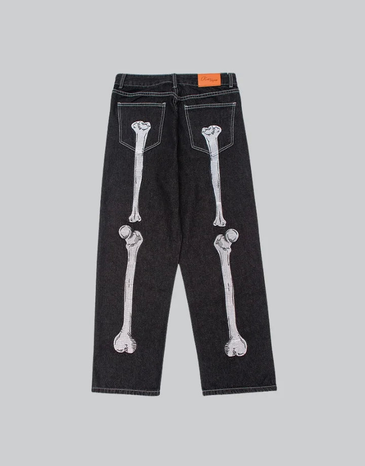 Skeleton Jeans | Techwear Skeleton Jeans | Techwear