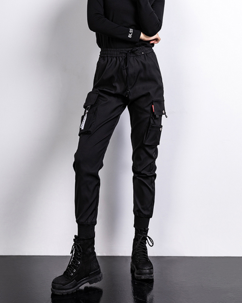 Slim Cargo Pants Womens