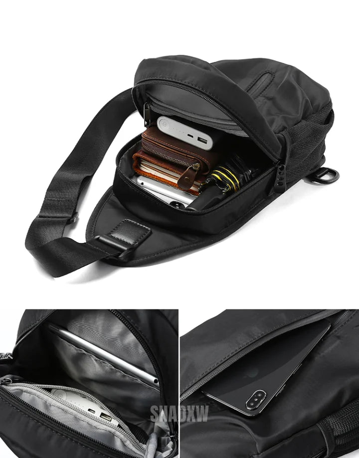 Small Black Sling Bag