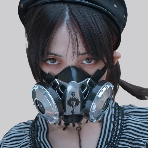 昭和風 ジャック コスプレ用マスク 塗装完成品 Amazon.co.jp: サイバーパンク風マスク コスプレ用ガスマスク
