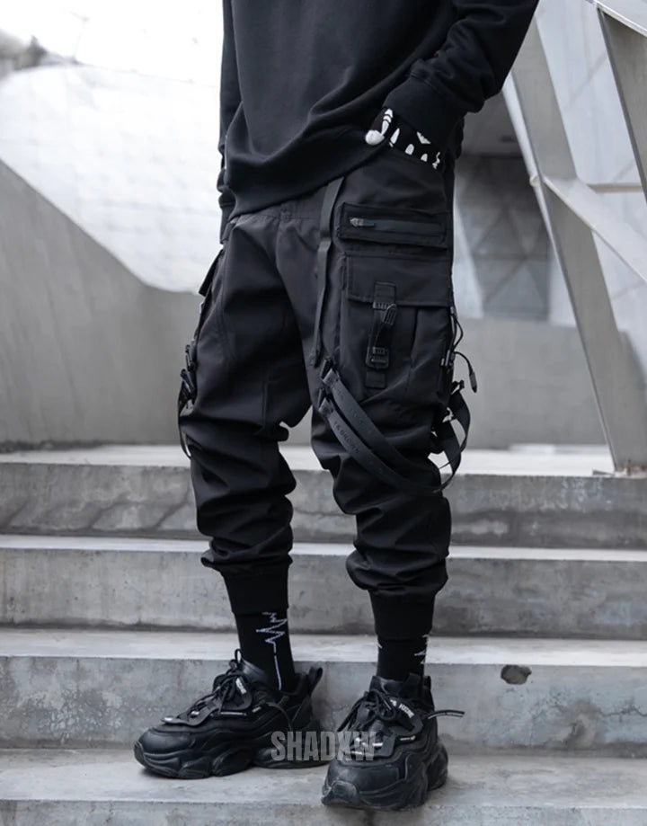 Strap Pants Streetwear