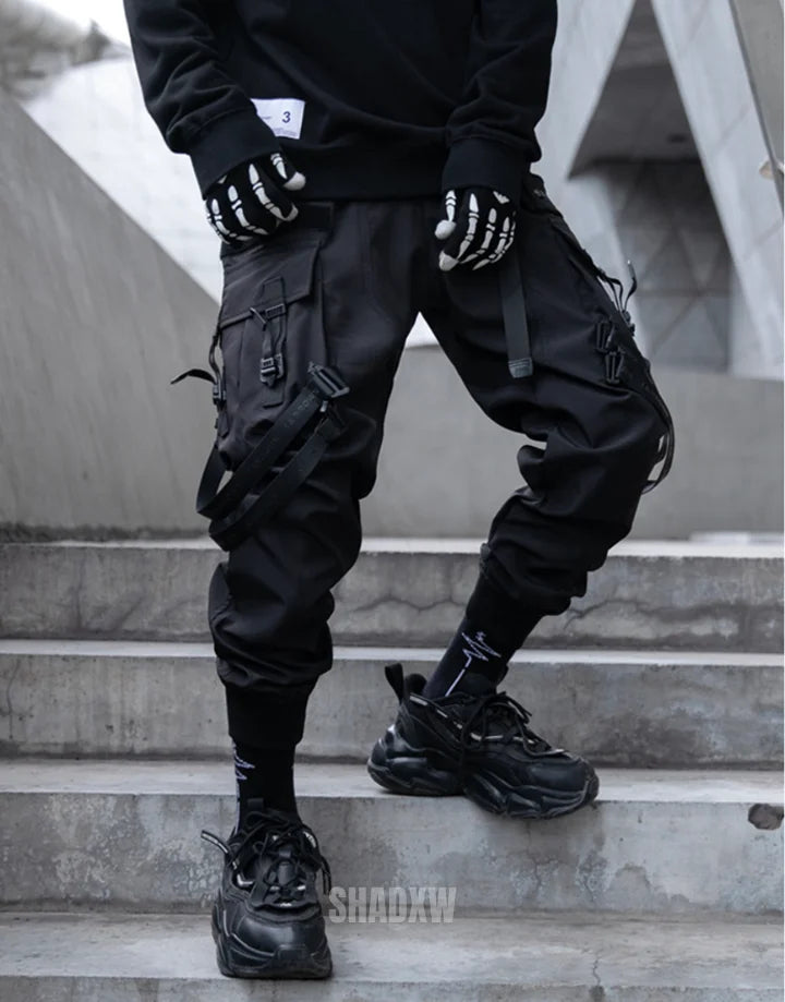 Strap Pants Streetwear