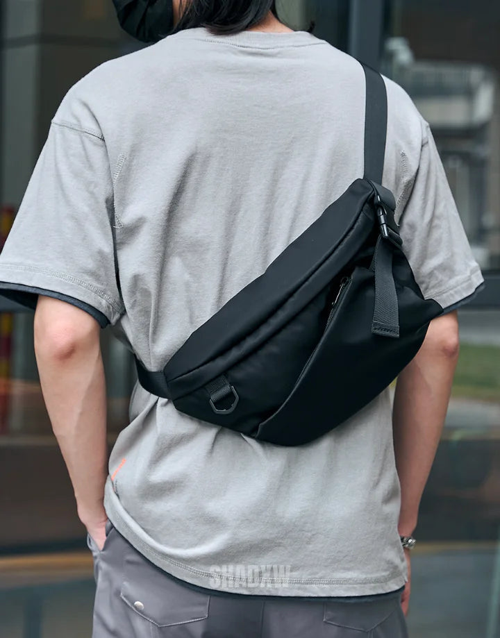 Crossbody Travel Bag Casual Shoulder Unisex Anti Theft Techwear Streetwear  Student Messenger Bag - Walmart.com