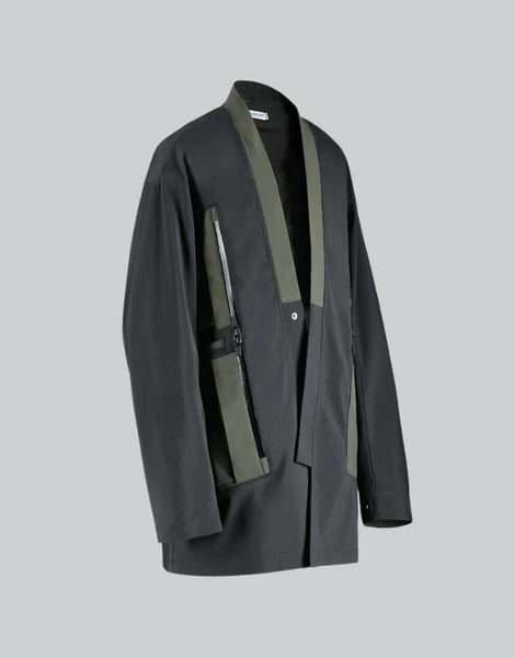 mando kimono jacket 黒 mando kimono jacket 黒 Black kimono jacket