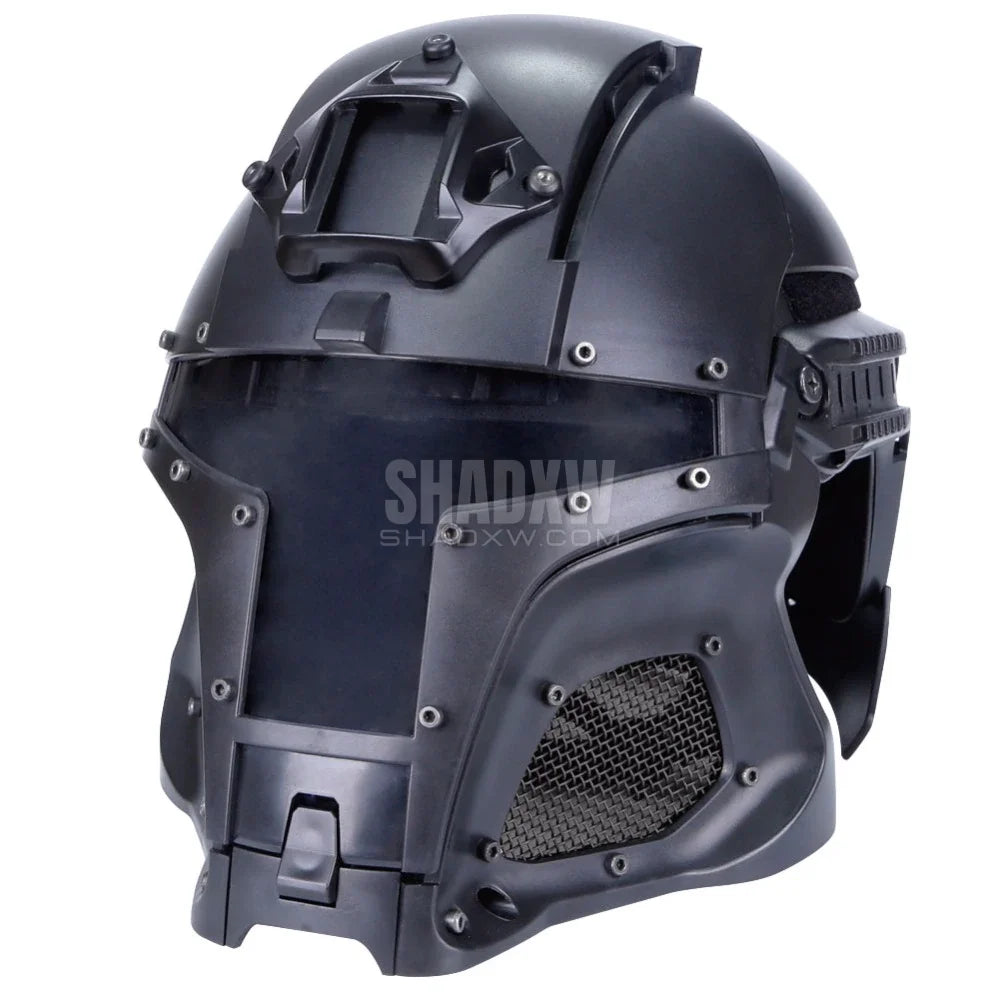 Police Cyberpunk Helmet