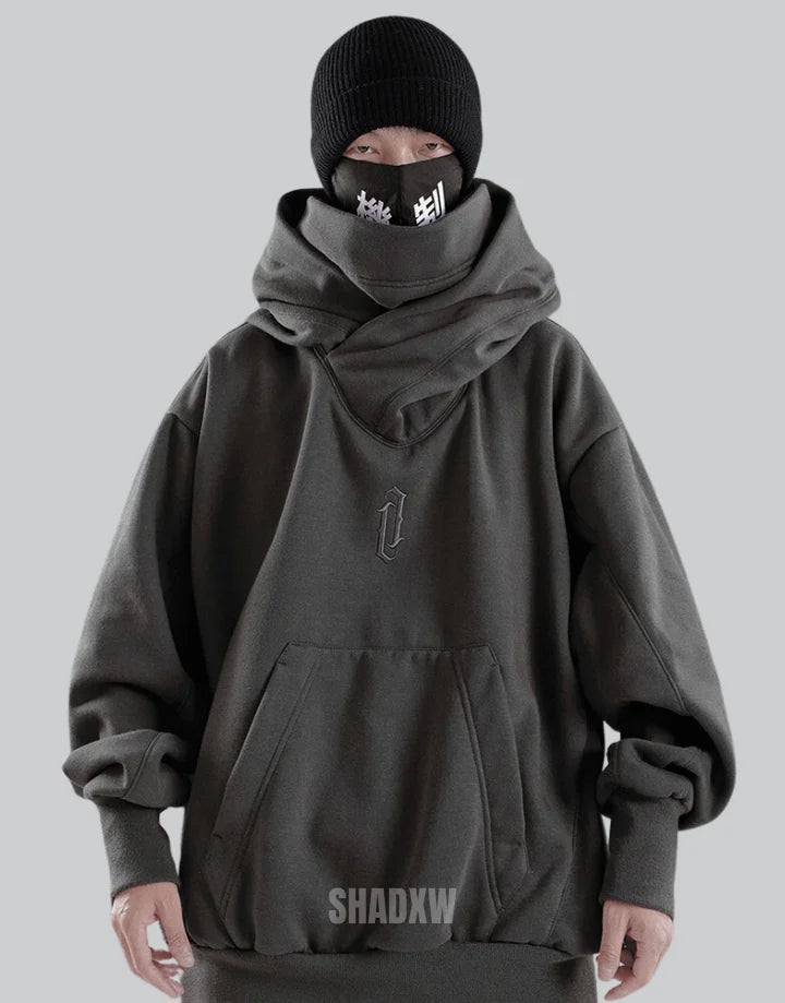 Turtleneck Hoodie Techwear