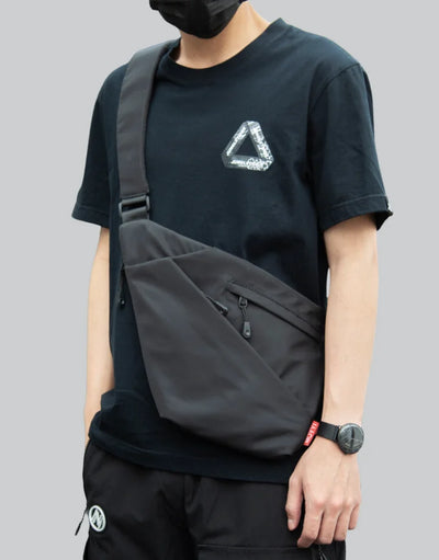 Cyber Techwear Men's Techwear Crossbody Bag