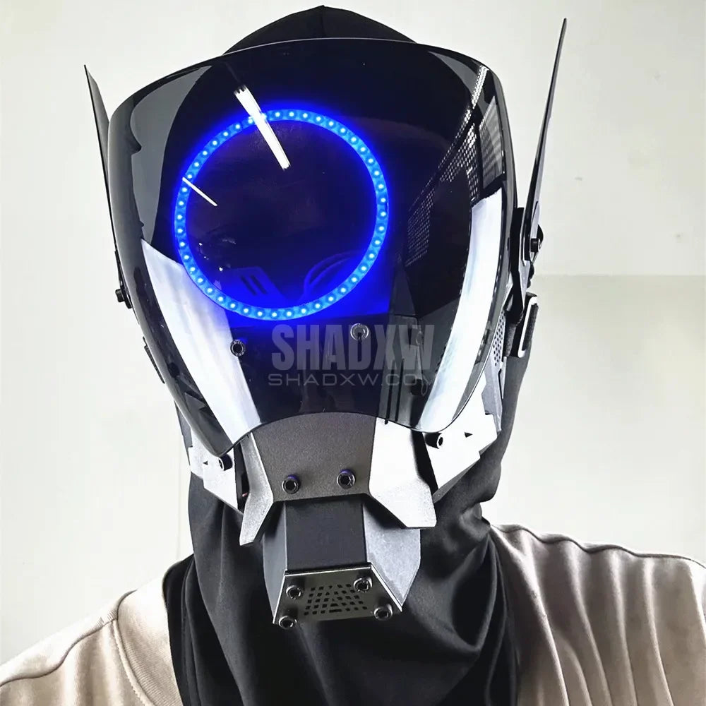 Visor Cyberpunk Helmet