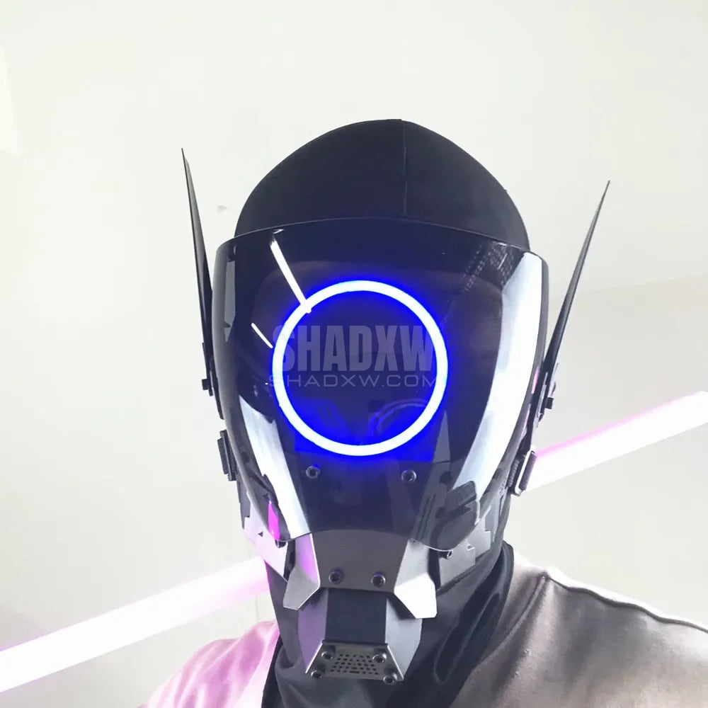 Visor Cyberpunk Helmet