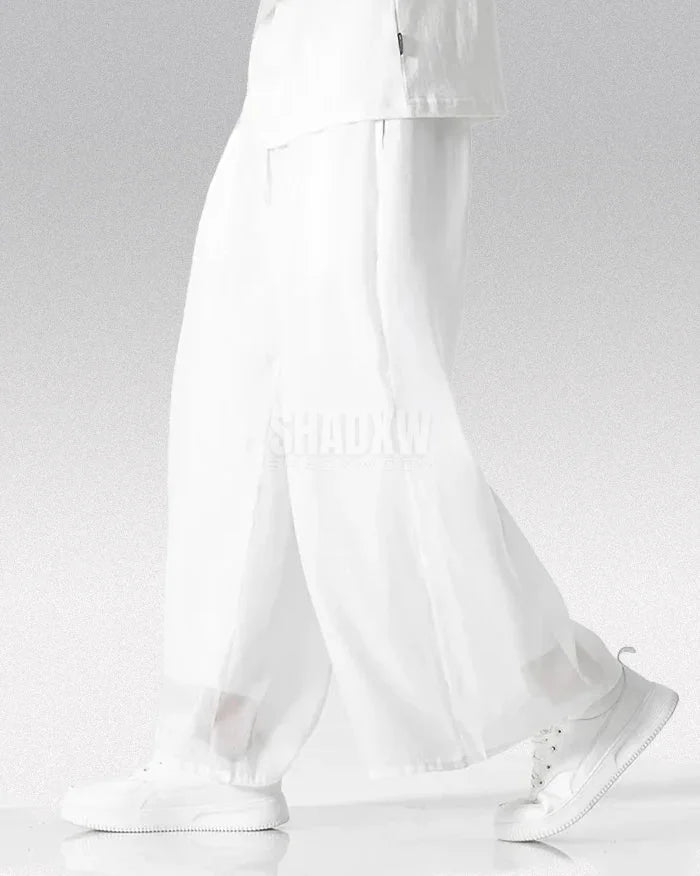 パンツ NOT CONVENTIONAL hakama pant white パンツ NOT CONVENTIONAL hakama pant white White Hakama Pants
