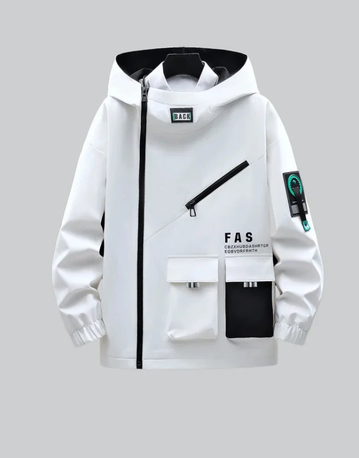 White Techwear Jacket | Techwear