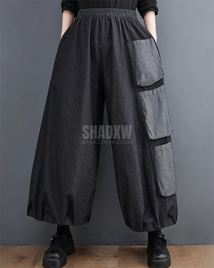 Women Hakama Pants Modern