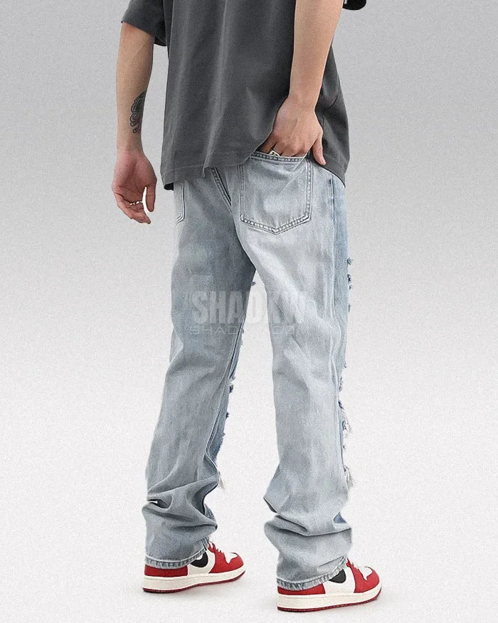 Y2K Blue Jeans Streetwear