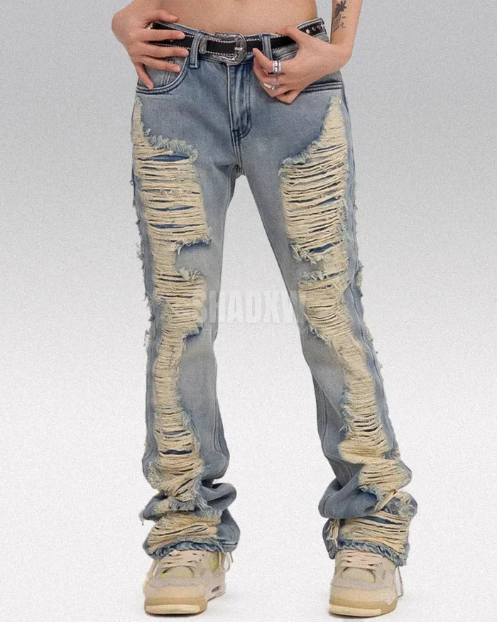 Y2K Mens Ripped Jeans