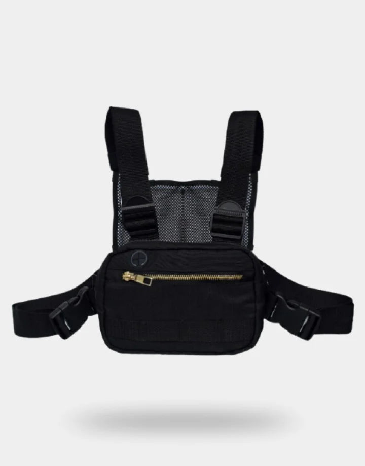 Black Chest Bag | Techwear