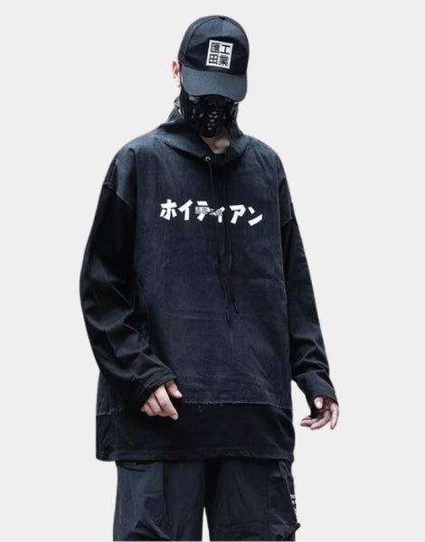 black-japanese-hoodie-techwear