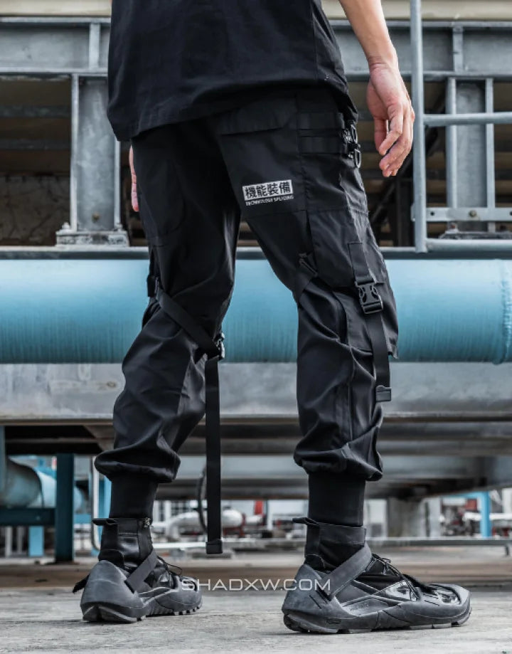 Black Streetwear Pants