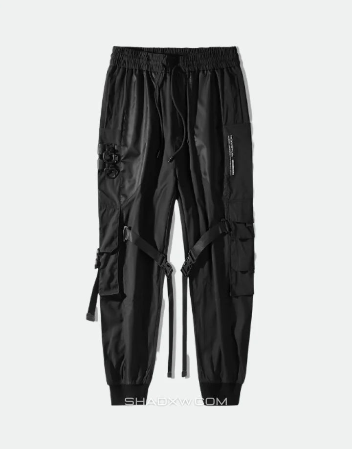 Black Streetwear Pants