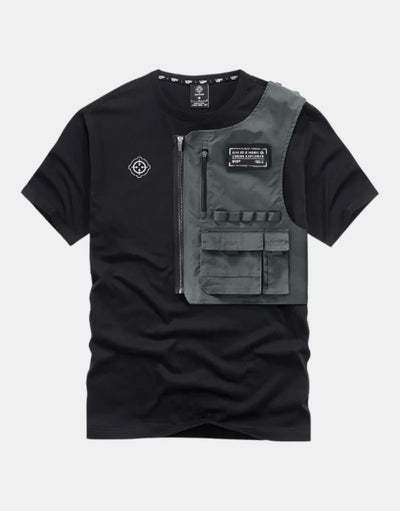 Black tactical shirt