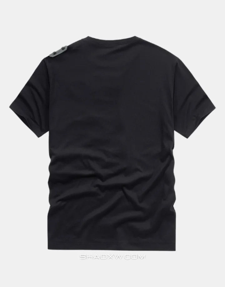 Black tactical shirt