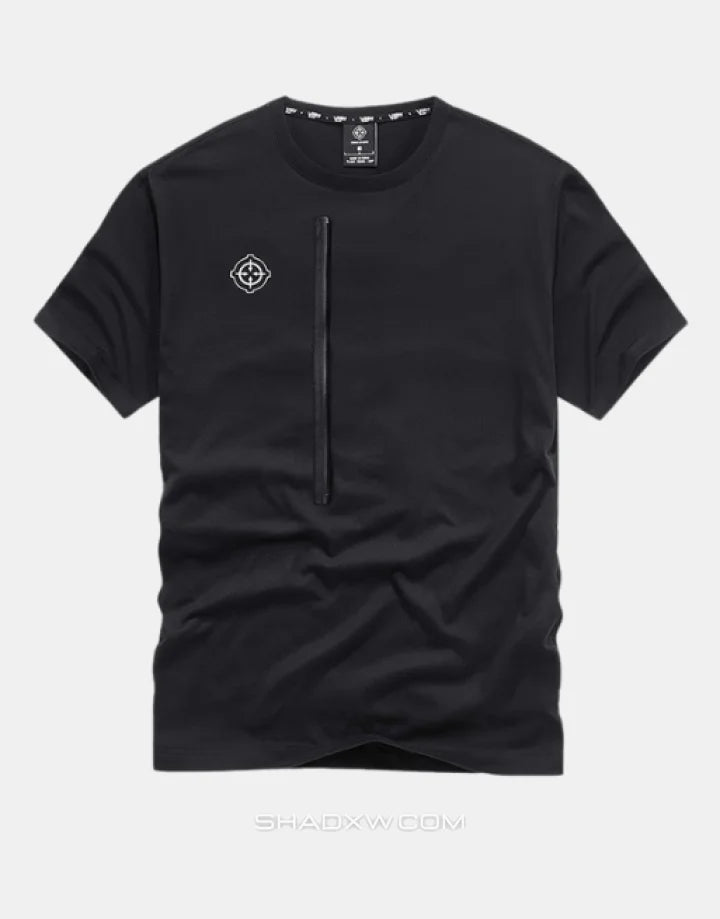 Black tactical shirt