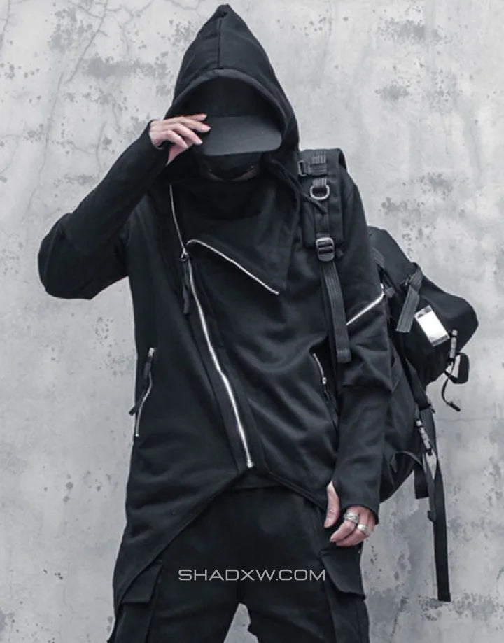 Black Tech Hoodie