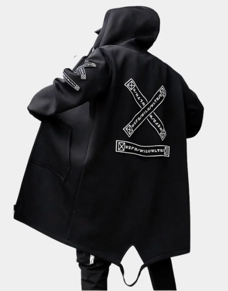 Black Techwear Jacket | Techwear Black Techwear Jacket | Techwear