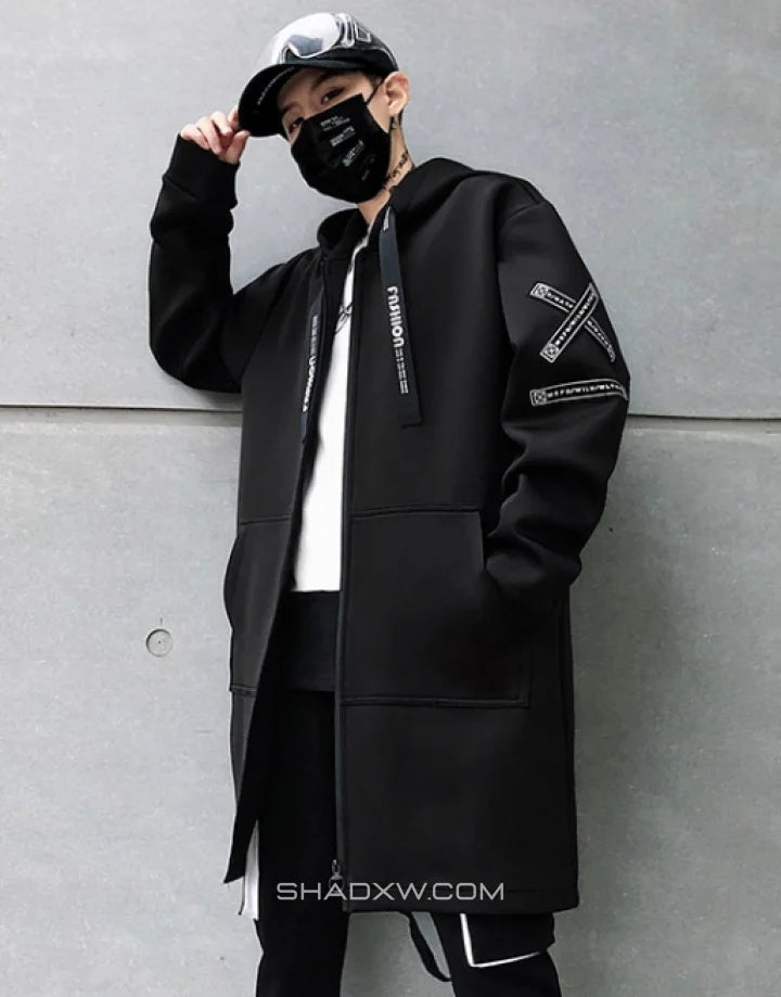 Black Techwear Jacket