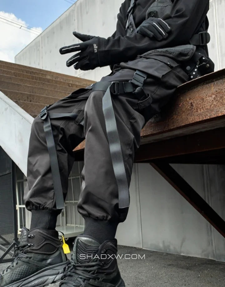 Black Techwear Pants