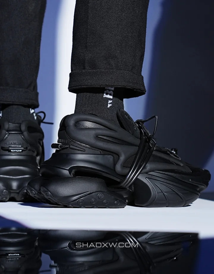 Black Techwear Shoes