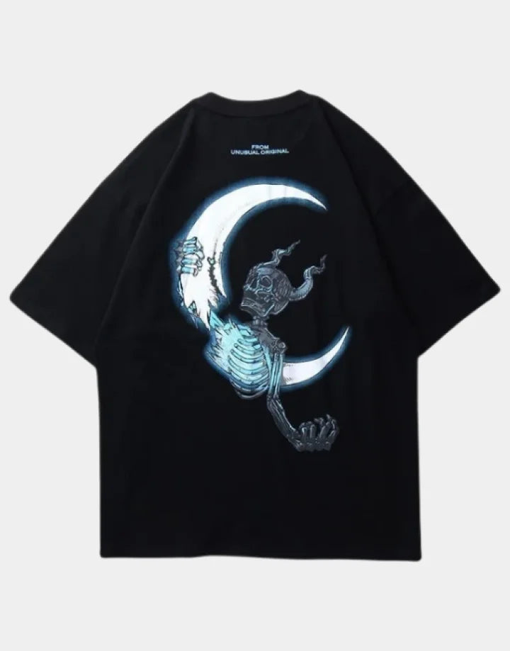 Blue Skull Shirt