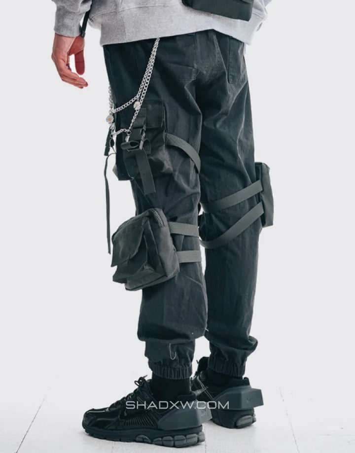 Cargo 3D pockets pants