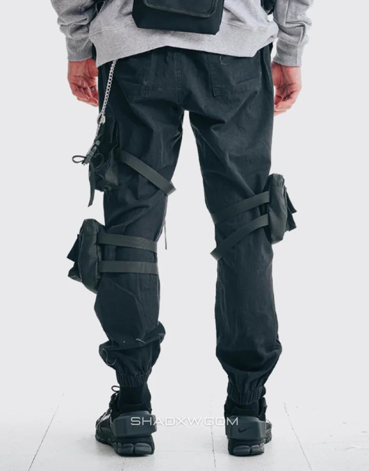 Cargo 3D pockets pants