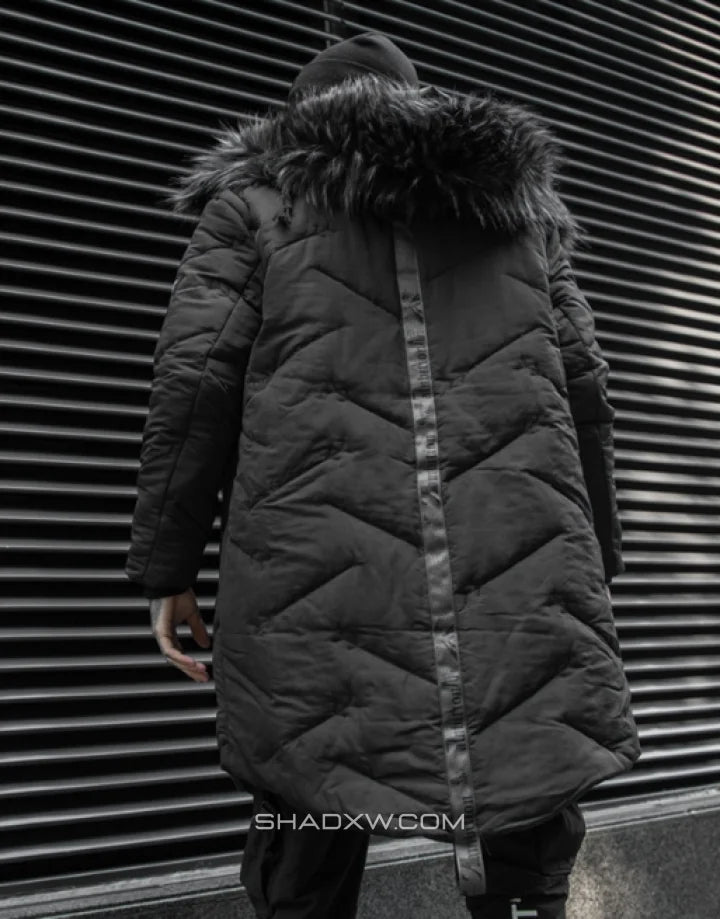 Cargo Jacket with Fur