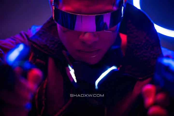 Cyberpunk Futuristic Glasses