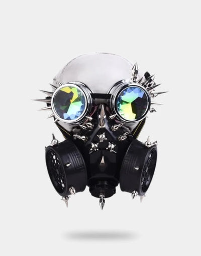 Cyberpunk Gas Mask Art