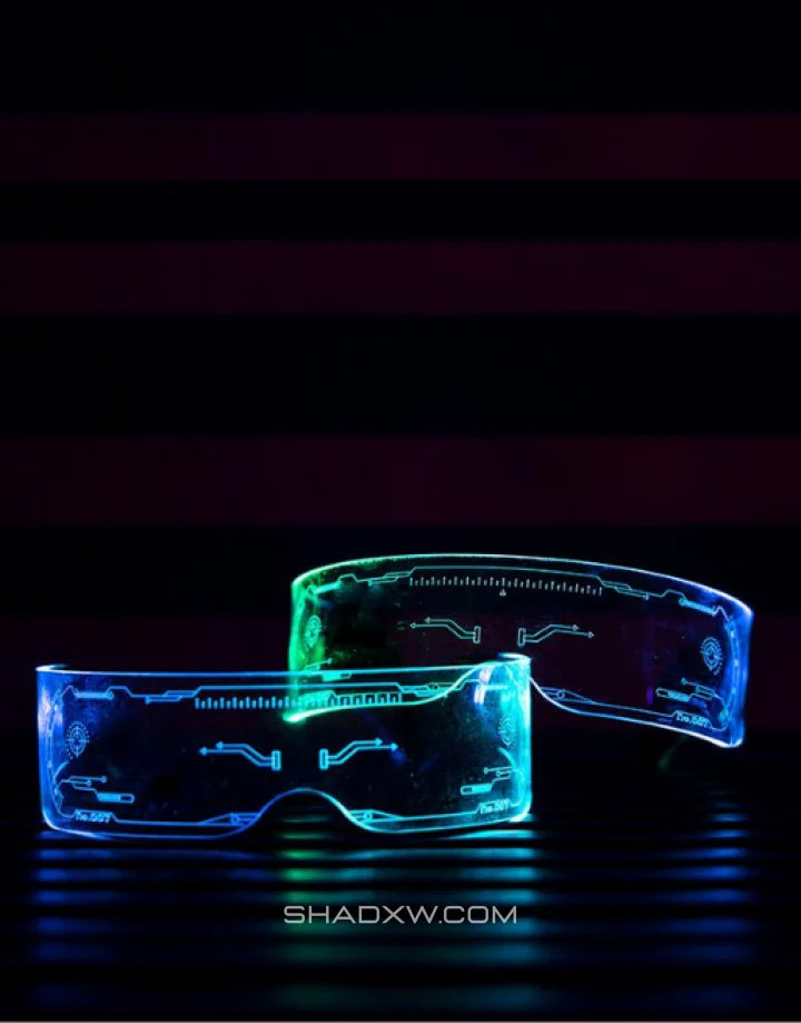 Cyberpunk LED Glasses